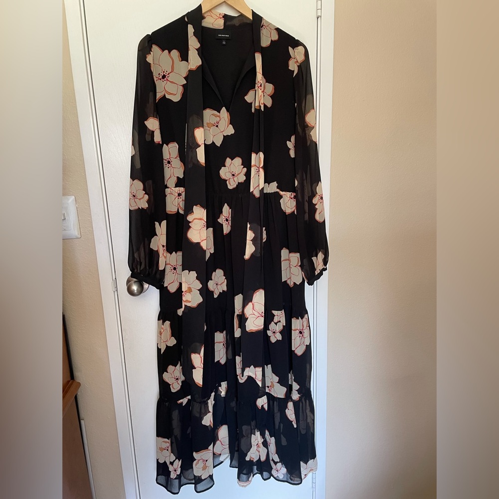 Who/What/Wear Black Maxi Dress